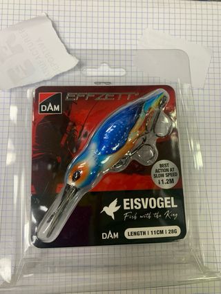 Señuelos DAM Effzett Eisvogel 8 eu la unidad