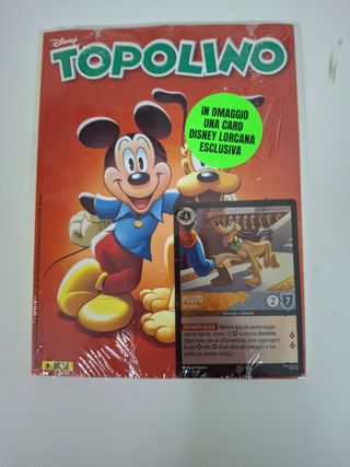 Topolino nr 3628 speciale Lorcana card game Pluto