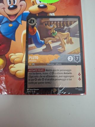 Topolino nr 3628 speciale Lorcana card game Pluto