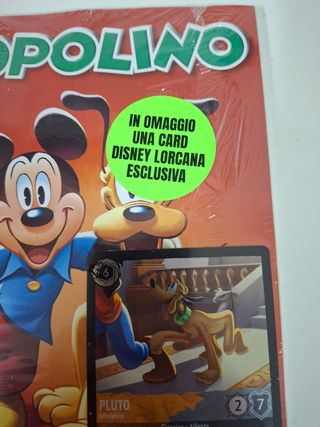 Topolino nr 3628 speciale Lorcana card game Pluto