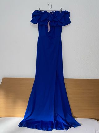 Vestido Oh Juliette azul - Fiesta/Graduación/Boda.