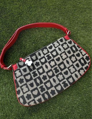Bolso Tous rojo y negro