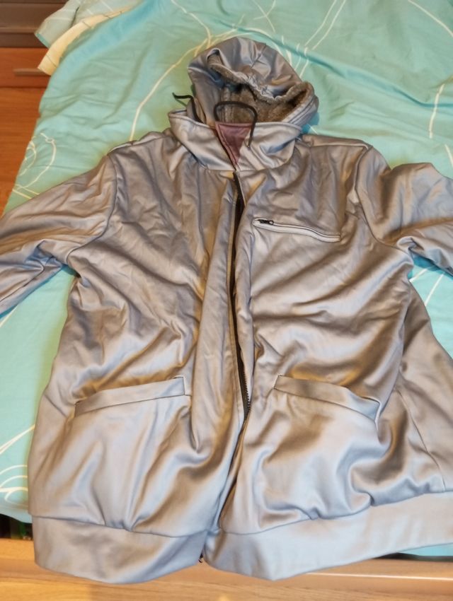 Chaqueta Deportiva 3XL Gris Plata