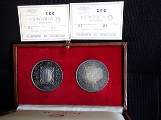 MEDALLA PLATA PURA GENERALITAT CATALUNYA 1979-1980