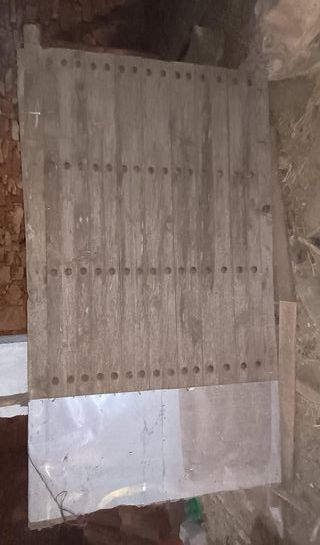 Puerta madera maciza vintage