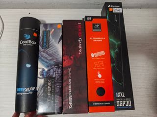 Alfombrillas Gaming: DeepSurf, Mars Gaming, Netway