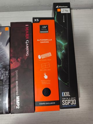 Alfombrillas Gaming: DeepSurf, Mars Gaming, Netway