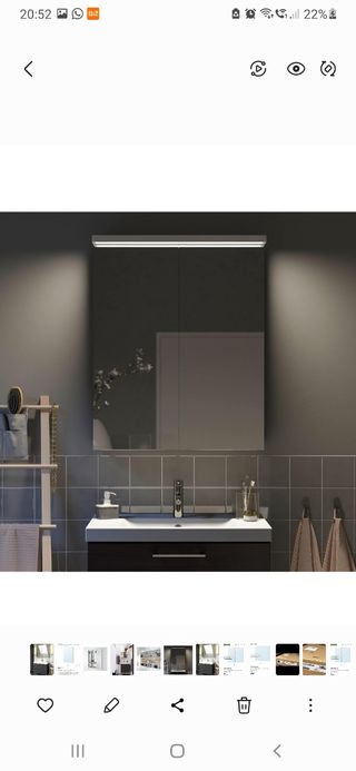 Armario baño GODMORGON Ikea 60x14x96cm