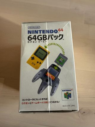 Transfer Pak Nintendo 64 