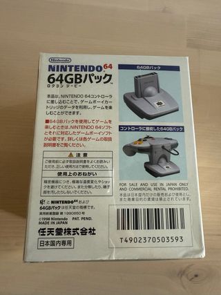 Transfer Pak Nintendo 64 
