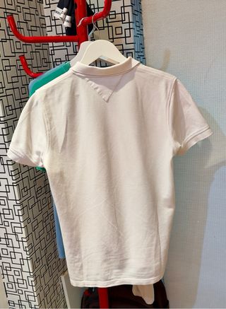 Polo Tommy Hilfiger blanco