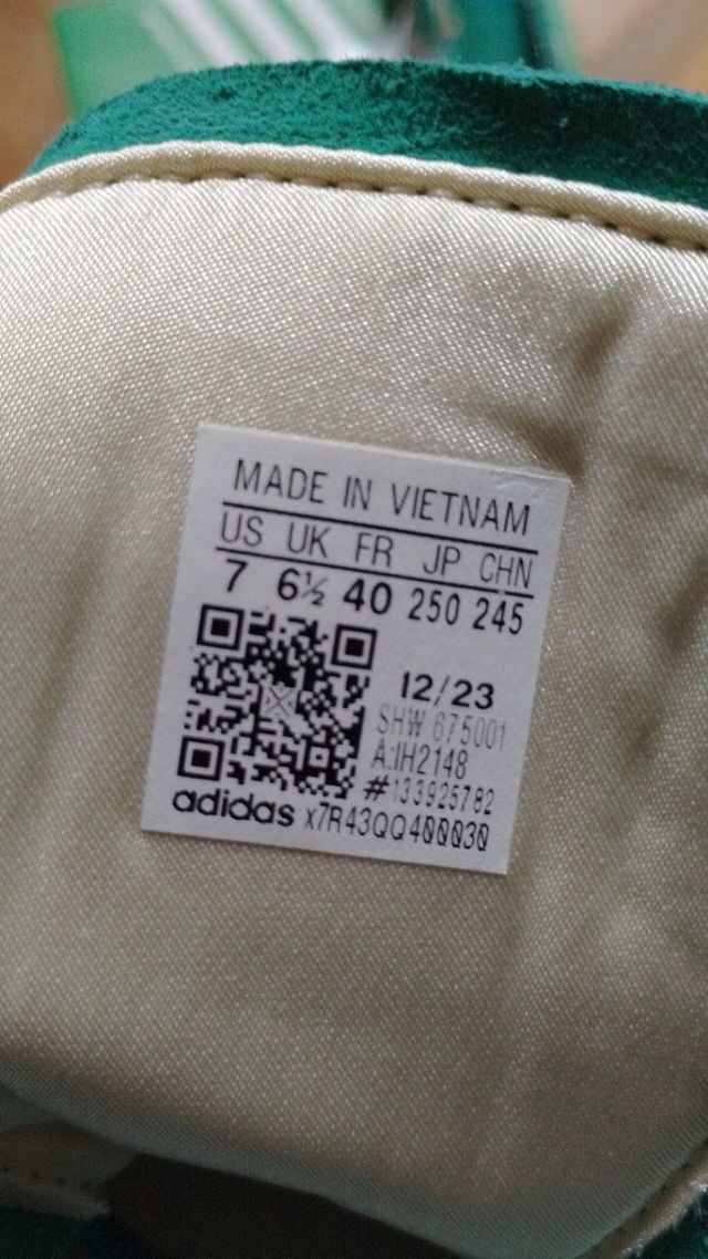 Adidas Spezial Sorty & Rich Verde talla 40