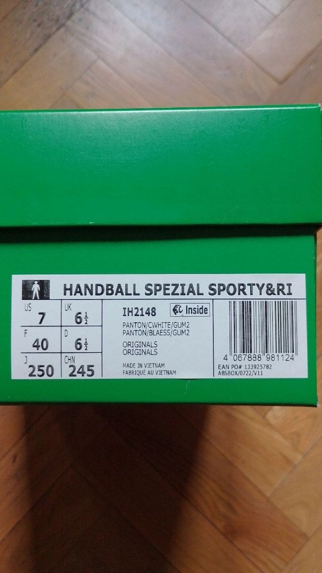 Adidas Spezial Sorty & Rich Verde talla 40