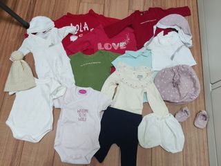 Ropa bebé recién nacido 12 piezas