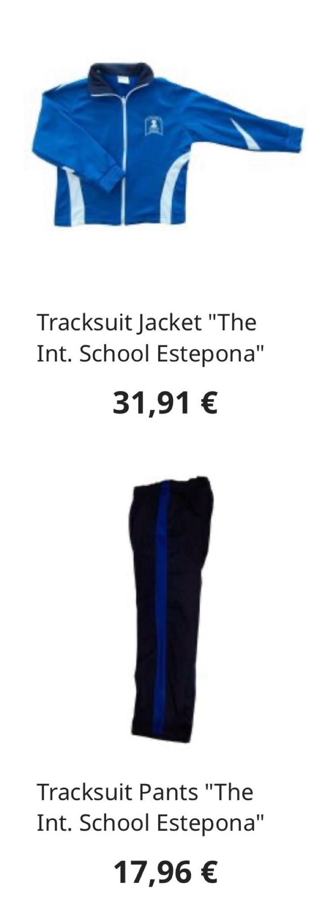 British school estepona uniform used girl