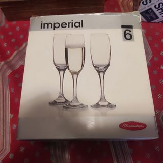6 Copas Champán Imperial