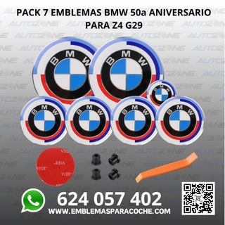 Pack emblemas BMW 50 Aniversario para Z4 G29