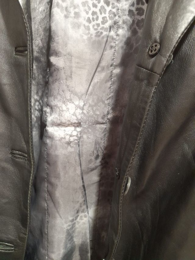 Giacca vera pelle taglia 48 ita