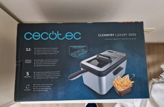 Cecotec CleanFry Luxury 3000 - Freidora 3L