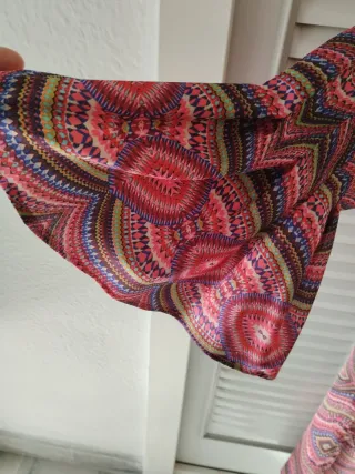 Vestido fiesta multicolor