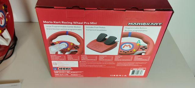 Volante Mario Kart Racing Wheel Pro Mini - Nintend