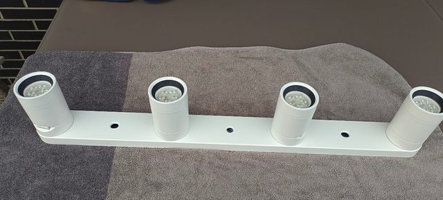 Apliques techo 4 luces blanco