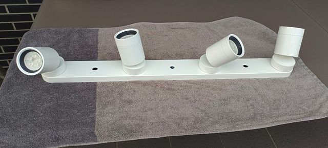 Apliques techo 4 luces blanco