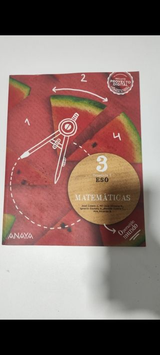 Tres Libros de 3° de la eso CEUTA