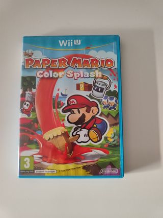 Paper Mario Color Splash - Nintendo Wii U