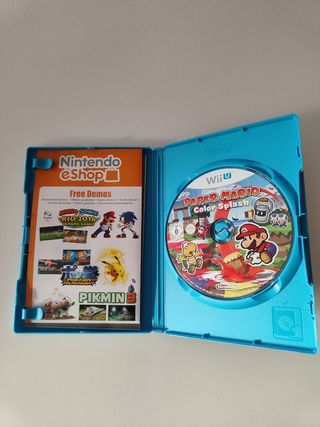 Paper Mario Color Splash - Nintendo Wii U