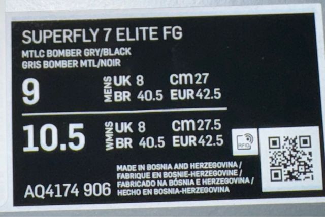 Nike Mercurial Superfly 7 Elite FG