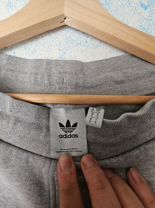 Pantalones Adidas Grises