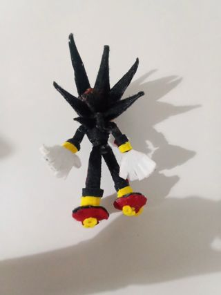 Shadow the Hedgehog articulated plush DIY