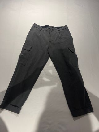 Pantalones cargo Zara - Gris - M