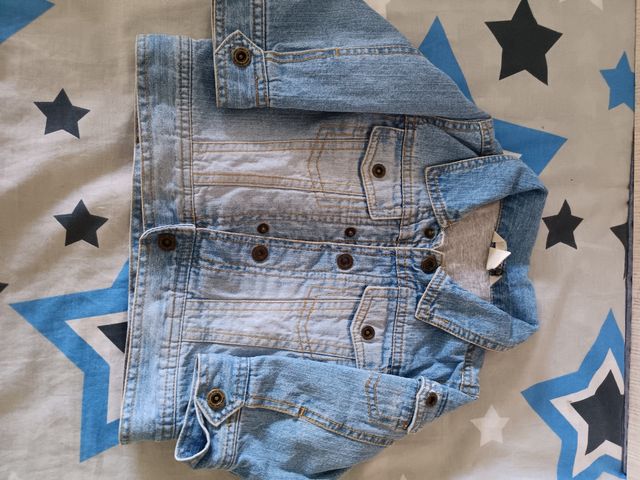 Cazadora vaquera bebé