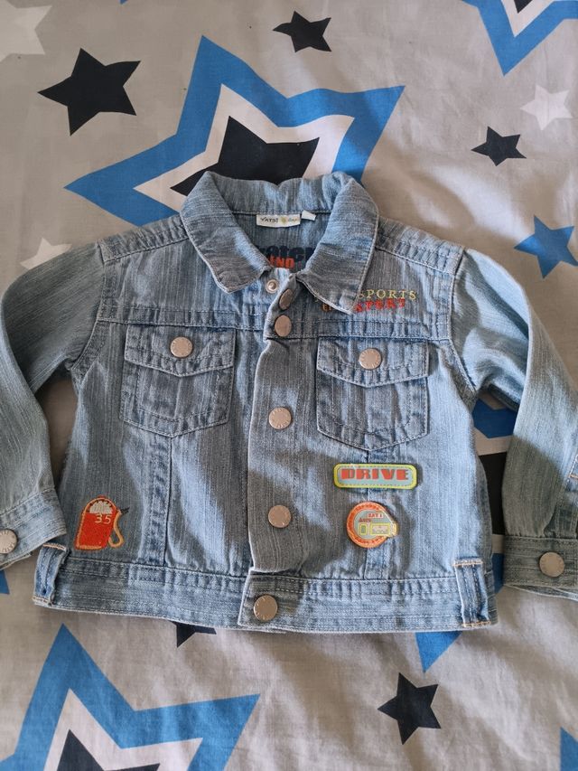 Cazadora vaquera bebé