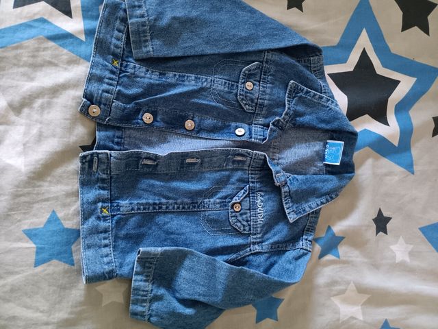 Cazadora vaquera bebé