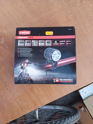 Linterna Bicicleta Ratio 5575 - 1600 lúmenes