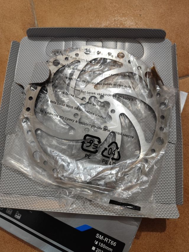 Disco freno Shimano SM-RT66 180/203mm