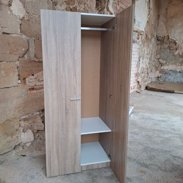 Armario 2 puertas EKO marrón