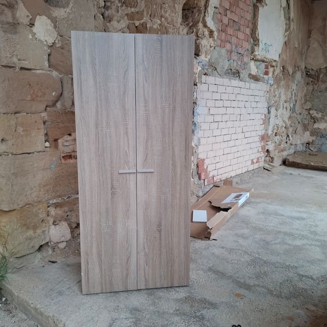 Armario 2 puertas EKO marrón