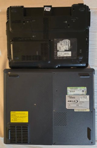 Pack 2 Portátiles Antiguos para Piezas / Prácticas
