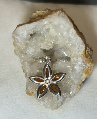 Colgante ámbar 