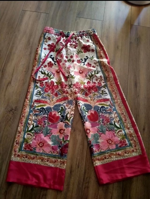 Pantalón Culotte estampado