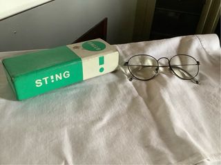 Occhiali Sting grigi - montatura rotonda