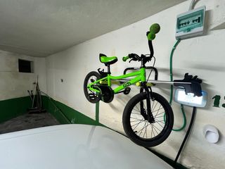 Bicicleta infantil Fabribike 12" verde