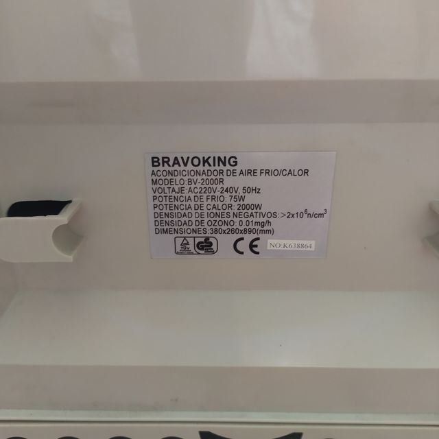 BravOKING - calefactor y aire