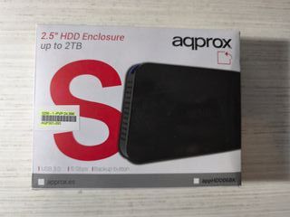 Caja 2.5 Approx Sata Usb 3.0 Negra Apphdd06bk