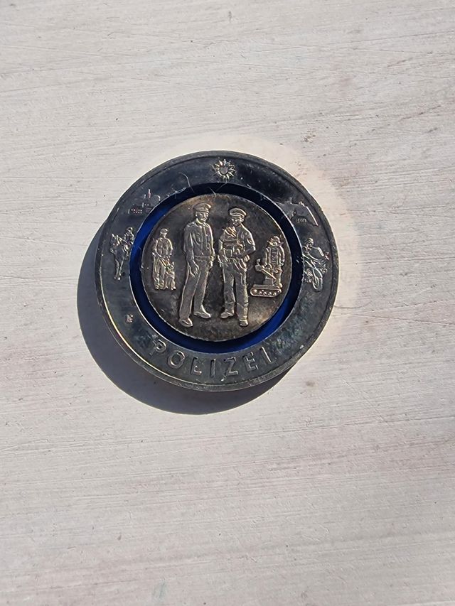 Moneda 10€ Alemania: Policía