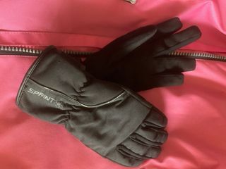 Cazadora moto rosa mujer (guantesde regalo)